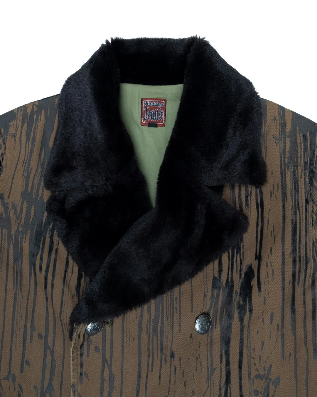 Jean Paul Gaultier AW1998 Velour Drip Coat — Middleman Store Jean Paul Gaultier AW1998 Velour Drip Coat — Middleman Store